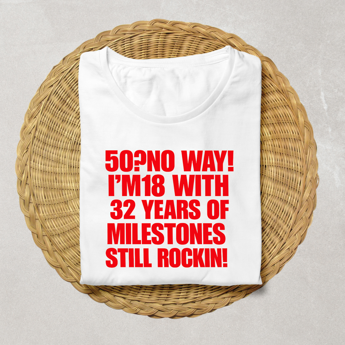 I'M 18 WITH 32 YEARS OF MILESTONES