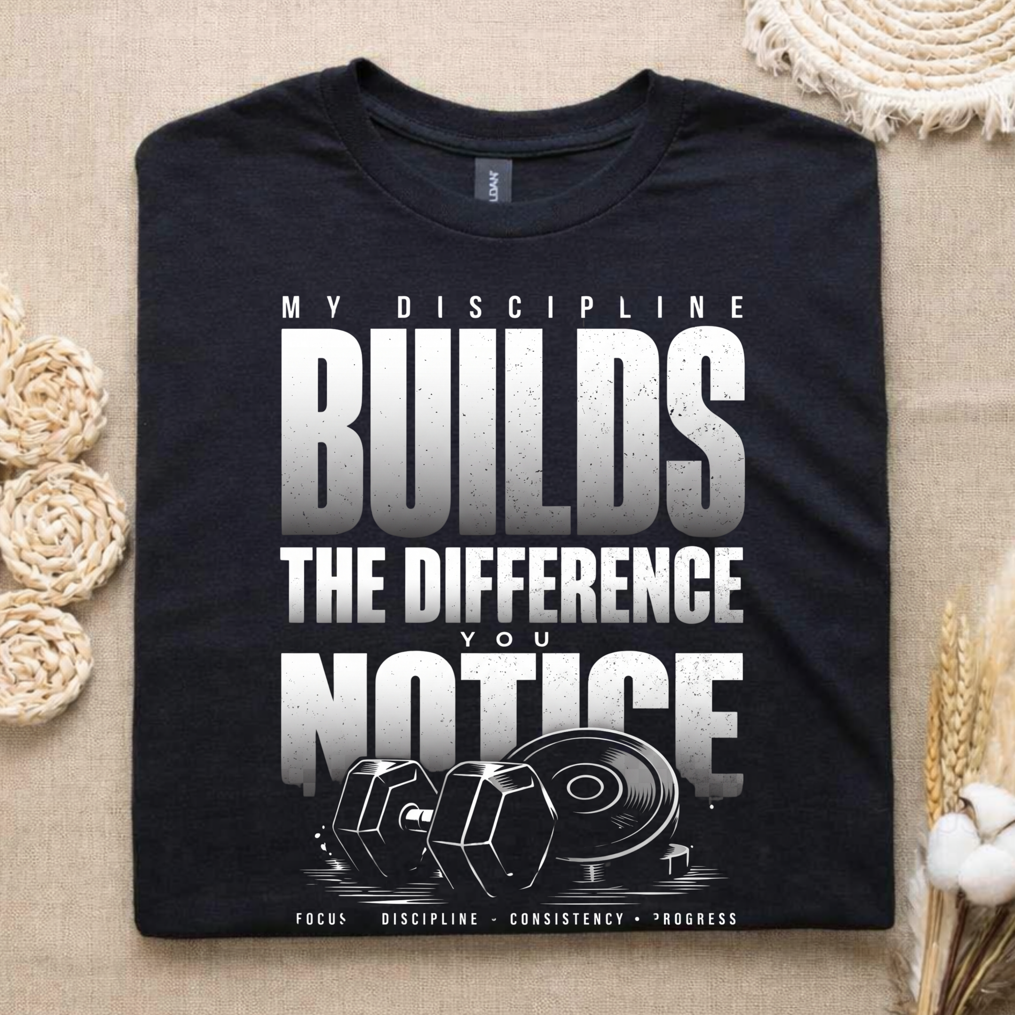 MY DISCIPLINE BUILDS THE DIFFERENCE YOU NOTICE