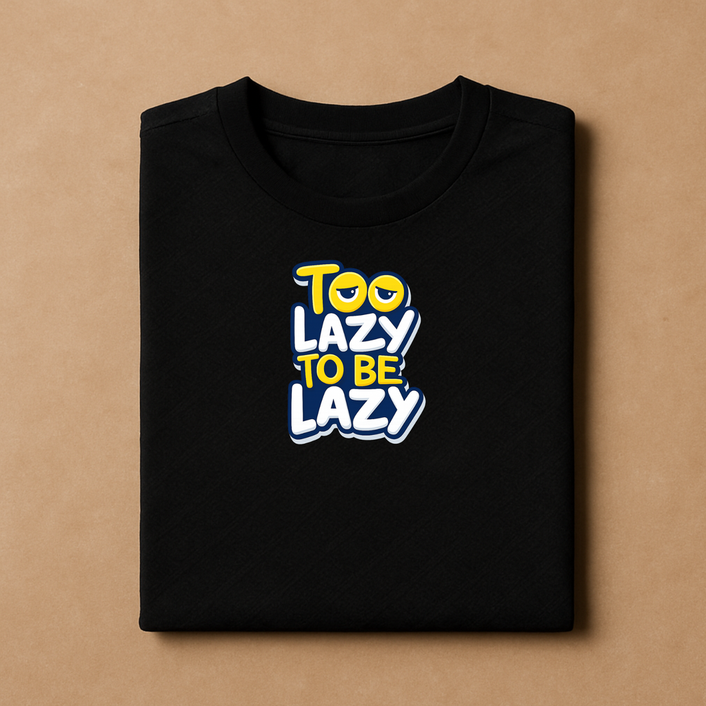 Too Lazy To Be Lazy